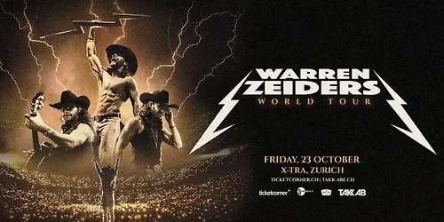Warren Zeiders 23.10.26 X-TRA Zürich