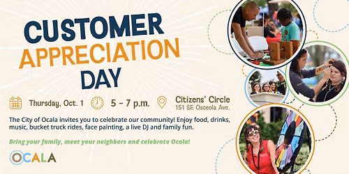 City of Ocala Customer Appreciation Event