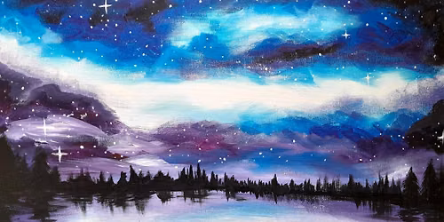 Paint and Wine Night in Dunedin - Lost in Space