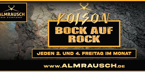 POISON \u2013 BOCK AUF ROCK \/ im Oktober