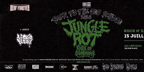 JUNGLE ROT + RATS OF GOMORRAH + LIQUID FLESH 