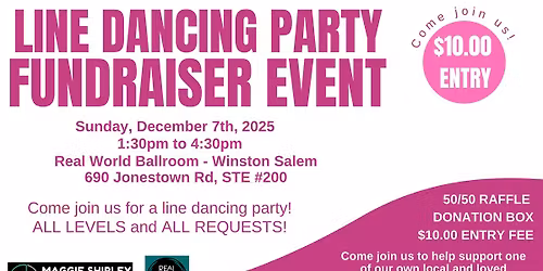 Line Dancing Fundraiser 