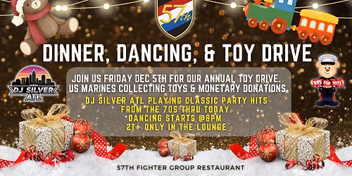 Dancing & Toys For Tots Drive