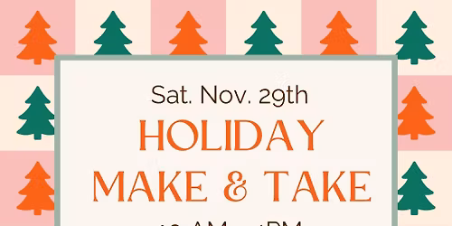 Holiday Card & Gift Tag Make and Take 