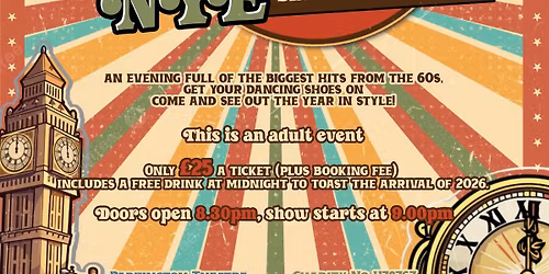 NYE Sixtiesmania show (Billy Shears)