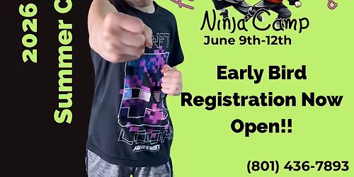 Kelli\u2019s Little Learners Ninja Summer Camp