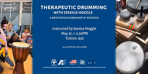 Therapeutic Drumming with Jessica Hoggle