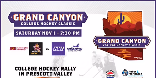 Parking Arizona State Sun Devils at Grand Canyon Lopes Mens Hockey