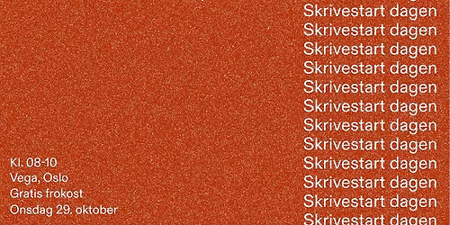 SKROT presenterer: Skrivestart dagen