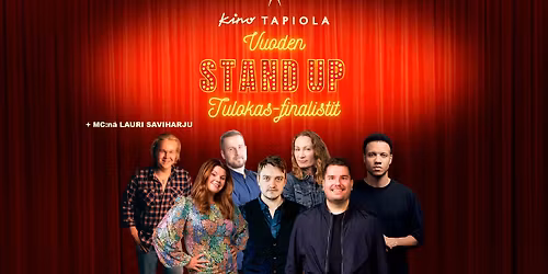 Kino Tapiola Stand Up: Vuoden Tulokas -finalistit
