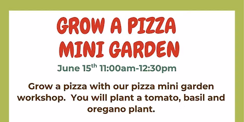 Grow a Pizza Mini Garden