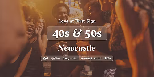 40s & 50s Singles Night at Harry's Bar Newcastle| Love at First Sign