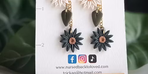 Fall Flowers & Halloween Earring Party