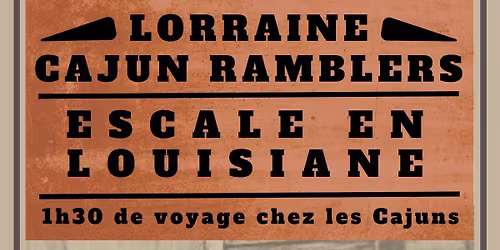 Conf\u00e9rence \u201dEscale en Louisiane" - musique trad, histoire, recettes