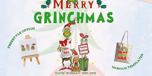Grinchmas Day at Craft Social \ud83c\udf84