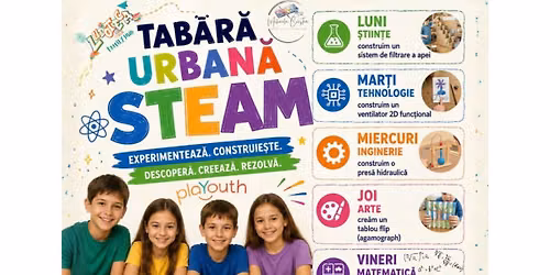 \ud83d\ude80 Tab\u0103ra Urban\u0103 STEAM @ Ludoteca Family Hub \ud83e\udde0\u2728