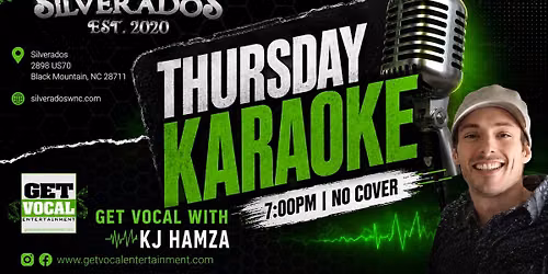 THURSDAY KARAOKE WITH KJ HAMZA