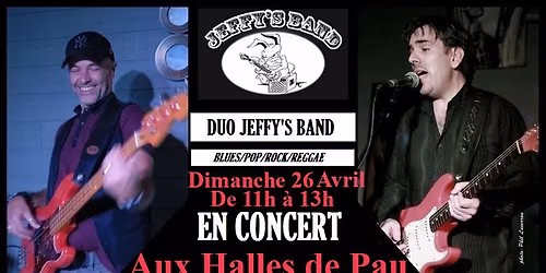 Duo Jeffy's Band en concert aux Halles de Pau