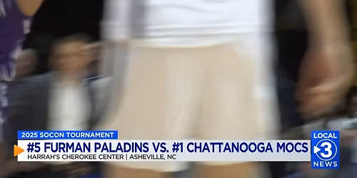 Chattanooga Mocs at Furman Paladins Mens Basketball at Timmons Arena