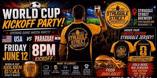 WORLD CUP KICKOFF PARTY