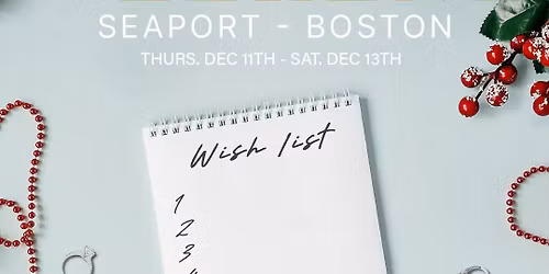 Bellman Jewelers Seaport: Wish List Weekend