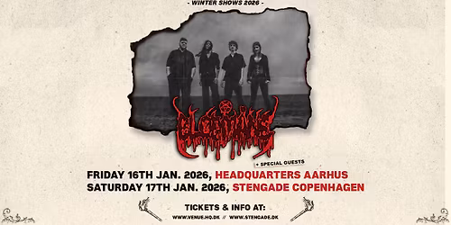 Blodm\u00e5ne + Special Guest: Crimson Burial + Support: Heksproces