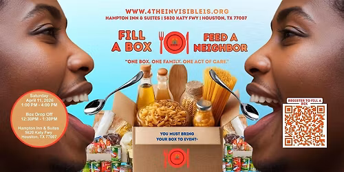 Fill a Box, Feed A Neighbor \u2013 Community Food Box Project