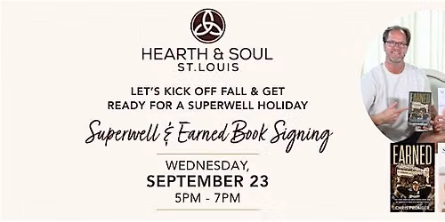Superwell & Earned Book Signing