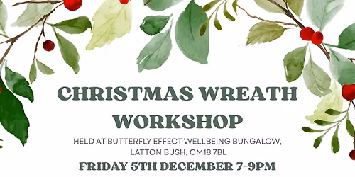 Wreath making workshop