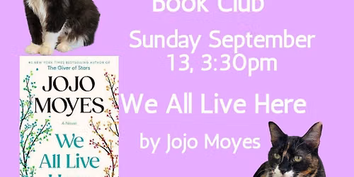 book club at the cat lady cafe 