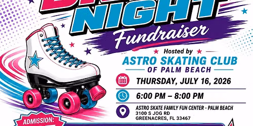 Skate Night with Astro Skating Club of Palm Beach