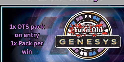 YU-GI-OH! Genesys 100 points $5 entry