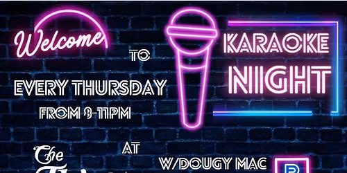Karaoke @ The Thirsty Whale\ud83d\udc33 
