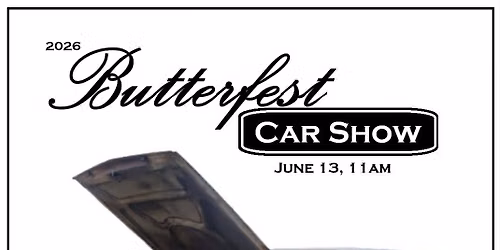 2026 Butterfest Car Show brought to you by the Monroe County Herald