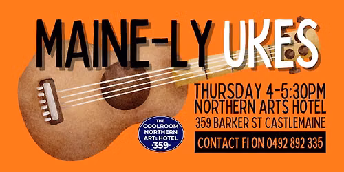 Maine-Ly Ukes at The Coolroom