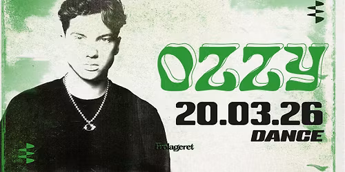 ozzy | DANCE p\u00e5 Fr\u00f8lageret