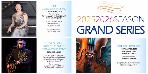 West Texas Symphony - Double Trouble at Wagner Noel Performing Arts Center