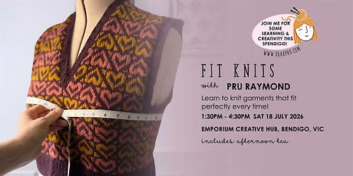 Fit Knits with Dear Pru during Spendigo!