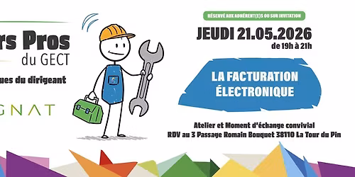 Les Ateliers Pros du GECT - La facturation \u00e9lectronique - Jeudi 21\/05