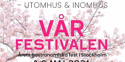 Fri entr\u00e9 V\u00e5rfestivalen      Streetfood- Deli - Lakrits - Barer
