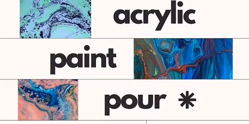 Acrylic Pour Sip & Paint Night at Presson Gallery