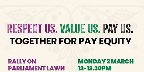 Rally Together for Pay Equity