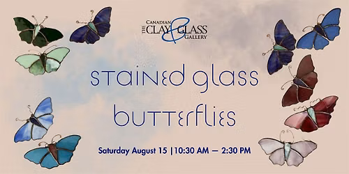 Stained Glass Butterflies