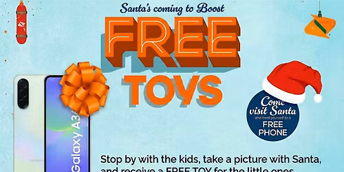 Santa Clause @ Boost Mobile West Market