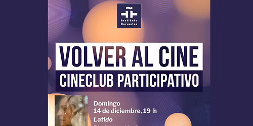 Cineclub. Volver al cine: \u00abLatido\u00bb \/ \u0627\u0644\u0631\u062c\u0648\u0639 \u0644\u0644\u0633\u064a\u0646\u0645\u0627: \u0646\u0628\u0636