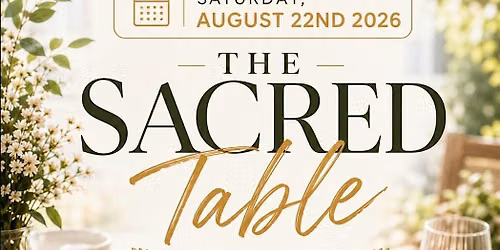 The Sacred Table: A Dope & Pure Experience