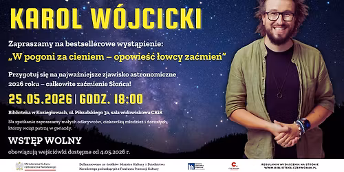 Spotkanie z Karolem W\u00f3jcickim w Kozieg\u0142owach
