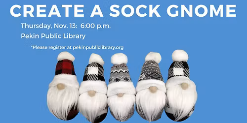 Create a Sock Gnome (Grades 3-6)