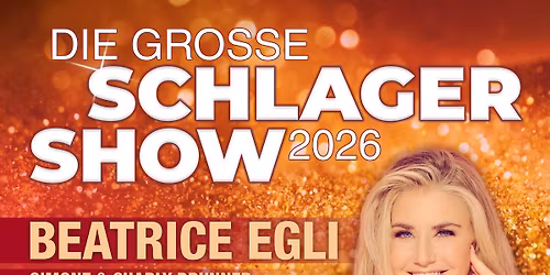 Die gro\u00dfe SCHLAGER SHOW 2026 in St. P\u00f6lten