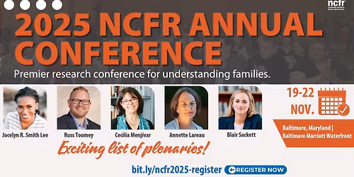 2025 NCFR Annual Conference